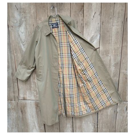 IMPERMEABLE BURBERRY FEMME VINTAGE ANNEES 1990